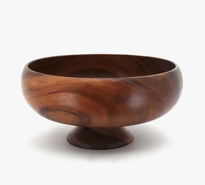 Tazón de madera hecho a mano Oak Aura, diseño minimalista con vetas de madera natural, sin recubrimiento, para servir alimentos, tazones artesanales con vetas de madera sin recubrimiento. - Product Image 2
