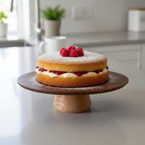 Luxury Rustic Cake Stand Wooden Dessert <b>Platter</b> for Cupcakes Cheese Fruit Serving Wedding Party Decoration Wholesale B2B supply - Product Image 1