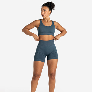 Shorts Deportivos de Verano para Mujer, Ligeros, Transpirables, de Secado Rápido, Alta Elasticidad, Color Personalizado, Sólidos, Spandex/Algodón Poliéster - Product Image 3