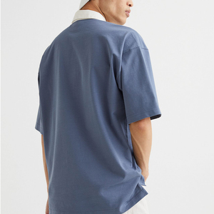 Polo de Color Sólido para Hombre, Ligero, con Logotipo Personalizado de Alta Calidad, Nuevo Diseño, en Oferta - Product Image 2