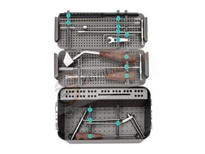 Kit d'instruments pour vis canulées orthopédiques de 6,5 mm – Kit chirurgical de traumatologie en acier inoxydable |   Fabricant OEM certifié CE, réutilisable - Product Image 5