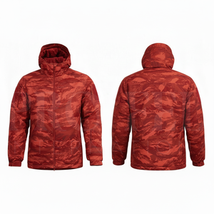 New Design Waterproof Camouflage <b>Hooded</b> Jacket Windproof Outdoor <b>Winter</b> <b>Coat</b> Lightweight Protective <b>Hooded</b> Windbreaker Jackets - Product Image 3