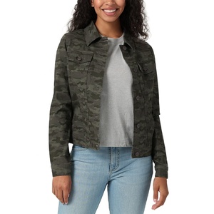 Poids lourd chaud épais femmes Denim vestes respirant nouveau à la mode longue hiver col rabattu femme veste en gros - Product Image 1