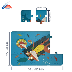 Puzzle d'art personnalisé pour enfants, fabriqué en papier épais et durable avec des bords lisses - Product Image 4