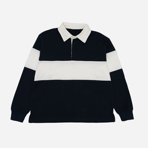 Chemise décontractée à manches longues rayée pour homme, col boutonné, manches longues, tissu tissé bicolore, tenue d'été - Product Image 4