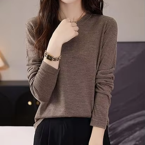 Sudadera con Cuello Redondo para Mujer, Ropa Transpirable, Sudaderas al por Mayor, Diseño Personalizado OEM, Sudaderas Casuales para Mujer - Product Image 1