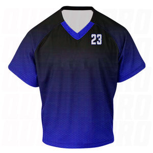 Customized Lacrosse Jersey Unisex Breathable Mesh Lacrosse Jersey All Mesh Athletic Fit Men Women Lacrosse Training Games Team - Product Image 1