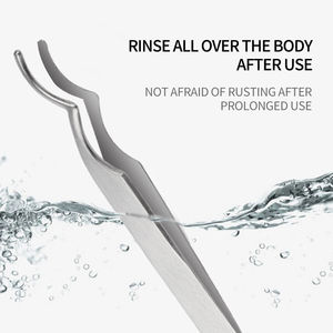 Pince à épiler personnalisée pour extensions de cils, vente en gros d'usine 2026, pour extensions de cils et faux cils - Product Image 6