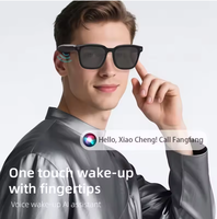 Lunettes Intelligentes IA : Traduction IA, Caméra HD 8MP, Enregistrement d'Images 4K, Conversation, Écoute Musicale