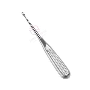 Curette osseuse 170 mm Fig. 1 |   Instrument chirurgical en acier inoxydable de 5,2 mm de largeur |   Outil orthopédique réutilisable - Product Image 6