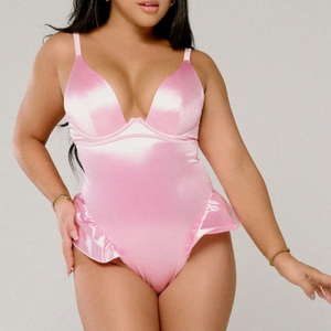 Best Custom Logo Women <b>Pole</b> <b>Dance</b> Bodysuit Breathable Stretch Slim Fit <b>Dance</b> Jumpsuit Comfortable Body Suits Customized - Product Image 1