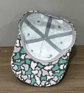 Gorra de Camuflaje con Cierre a Presión, Logotipo Personalizable, 5 Paneles, Visera Plana con Cuerda, para Adultos, Actividades Casuales al Aire Libre, Producción en Vietnam - Product Image 4