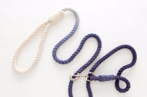 Navrit Creation Cotton Rope Handmade Luxury Floral Pattern Feather Decorated <b>Dog</b> <b>Leash</b> Made in India Wholesale - Product Image 2