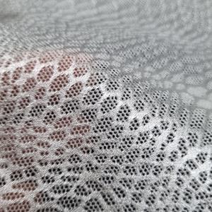 Tissu en dentelle extensible à maille géométrique 23 cm, léger, en nylon et élasthanne, tricoté chaîne, couleur personnalisable pour bande de soutien-gorge, lingerie et sous-vêtements - Product Image 3