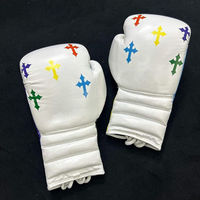 Ensemble de sparring de boxe personnalisé, nouveau design, logo personnalisé imprimé, haute qualité, confortable, couleur personnalisée, cuir de vachette, OEM Boxe