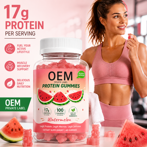 Wholesale Bulk <b>Protein</b> Gummies Food Grade Dietary Supplement High <b>Protein</b> Gummy Formula For Strength And Performance Support - Product Image 4