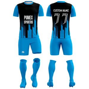 เสื้อฟุตบอลแบบแห้งเร็ว ระบายอากาศได้ดี ผลิตจากโพลีเอสเตอร์ 100% แขนสั้น น้ำหนักเบา พิมพ์โลโก้ตามสั่ง สำหรับทุกเพศทุกวัย - Product Image 2