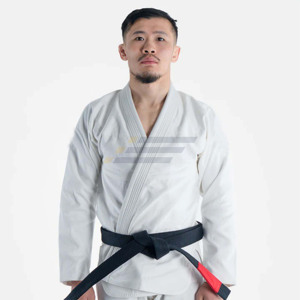 Conjuntos de Uniformes de Judo para Hombre, Alta Calidad, Ligeros, Transpirables, de Secado Rápido, 100% Algodón, para Entrenamiento Profesional de Artes Marciales - Product Image 3