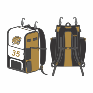 Sac à dos de baseball personnalisé OEM avec logo d'équipe, en polyester 600D, sac de baseball pour jeunes, équipement multifonctionnel pour l'entraînement et les tournois - Product Image 1