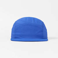 Casquette de camping 5 panneaux avec logo personnalisé, pour sports de plein air, course à pied, performance, séchage rapide, nylon léger, respirant, polyester, adulte