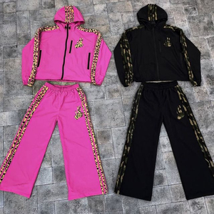 Ensembles de survêtements personnalisés 2 pièces pour hommes : sweat à capuche et pantalon de jogging effet délavé vintage, respirants, tendance streetwear pour un look décontracté automnal - Product Image 4