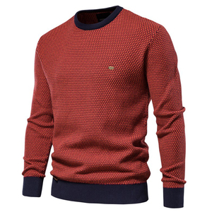 Suéter Cálido de Invierno, Transpirable, Tejido con Patrón de Punto Simple, Diseño Antiencogimiento - Product Image 2