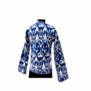 Veste en polaire épaisse respirante à imprimé réversible pour femmes, 100% coton, manteau d'hiver court à prix avantageux - Product Image 5
