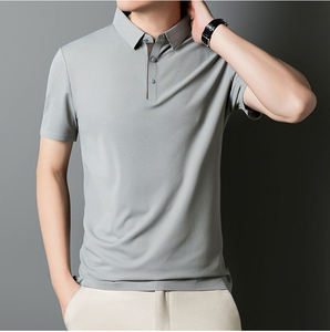 เสื้อยืดโปโลสำหรับผู้ชายเสื้อโปโลผ้าฝ้าย100% ออกแบบโลโก้ได้ตามต้องการ - Product Image 6