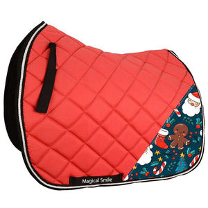 Almohadillas de Alta Calidad para Sillas de Montar a Caballo, Almohadillas de Excelente Calidad para Montar a Caballo, Tela de Algodón, Almohadillas Multiusos con Borde Blanco - Product Image 1