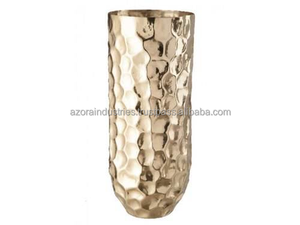 Hot Aluminium Flower <b>Vase</b> for Home and Wedding Decoration Room Aluminium Tabletop Flower <b>Vase</b> <b>Vintage</b> by Azora Industries - Product Image 4