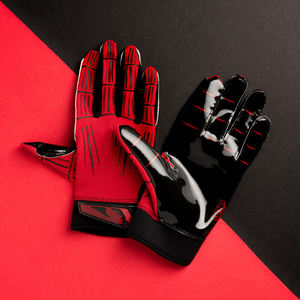 Gants de football américain personnalisables avec nom, en néoprène respirant et léger, pour une performance optimale en extérieur - Product Image 5