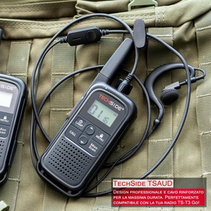 Oreillette pour talkie-walkie pour enfants, 1 broche 2,5 mm pour Motorola T82 T92 T62, micro-casque PTT - Product Image 6