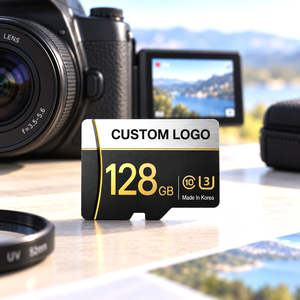 การ์ดหน่วยความจำแฟลชพรีเมียม ผลิตในเกาหลี ความจุ 128GB สำหรับกล้องติดรถยนต์ DVR และกล้องดิจิตอล GPS - Product Image 1