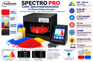 Spectrophotomètre couleur SpectroPro Sensegood pour la correspondance des couleurs des granulés de polymères plastiques - Product Image 3