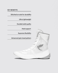 Zapatos de Boxeo de Moda, Personalizables y Ajustables en Color Sólido, Precios Accesibles, Zapatos de Boxeo para Uso en Exteriores, Alta Calidad - Product Image 4