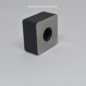 Tungsten Carbide Tipped <b>Plastic</b> Shredder <b>Block</b> Blade 34x34x20mm Wear Resistant Rotor Knife for Abrasive Glass-Filled Polymer - Product Image 1