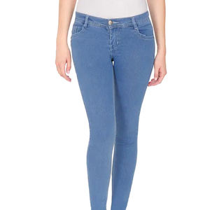 Nuevos Jeans de Mezclilla 100% Algodón Transpirables con Efecto Lavado para Mujer, Cintura Media, Pierna Ancha, Estilo Mom, Moda Urbana Casual - Product Image 3