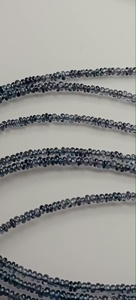 Últimas tendencias 2026: Cuentas lisas de espinela azul de Birmania de 2.5mm a 3.5mm, cuentas de piedra preciosa azul para la fabricación de joyas personalizadas - Product Image 3