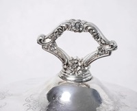 Plat à chafing élégant vintage en acier inoxydable 201 doré, capacité 150L, chauffage à la vapeur, contrôle de la température pour mariages, hôtels, buffets