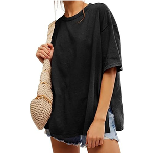 เสื้อยืดผ้าฝ้ายคุณภาพสูงสำหรับผู้หญิง - Product Image 1