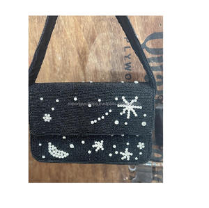 Indian Fashion Style Handmade Beaded Designer Clutch Messenger <b>Bag</b> Women Elegant Boho Evening <b>Shopping</b> Party Shoulder Sling <b>Bag</b> - Product Image 1