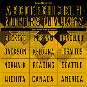 ชุดยูนิฟอร์มฟุตบอลลายเพชรเรขาคณิตสีดำเหลืองแบบกำหนดเอง ชุดยูนิฟอร์มซับลิเมชั่น แห้งเร็ว ระบายอากาศได้ดี ชุดทีม ผลิตจำนวนมาก รับผลิตแบบ OEM - Product Image 6