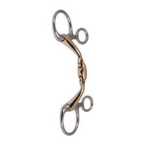 Bocado de Caballo de Acero Inoxidable Premium con Anillo Suelto de Hierro Dulce, Accesorios de Equitación de Lujo Personalizados - Product Image 6