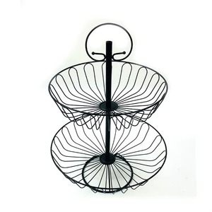 Premium Handmade Iron Fruit <b>Basket</b> Best Quality for <b>Kitchen</b> and Restaurant Use Available in Bulk from Indian Supplier - Product Image 5