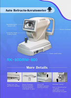 Autorefractor China Factory Optical Equipment Eye Exam Digital Autorefractor Keratometer Factory Direct Price Auto Refractometer