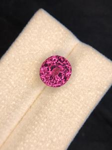 Espinela Rosa Natural, Corte Ovalado, Alta Claridad, Certificación IGI, Efecto de Luz, Gema Suelta para Joyería, Regalo para Mujer - Product Image 3