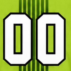 Maillot de rugby vert lime et noir à manches courtes, col rond, respirant, pour l'entraînement d'équipe, uniforme de sport performant - Product Image 6