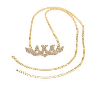 Collier Pendentif Ailé Doré Scintillant pour Femme, Bijou Tendance, Chaîne Élégante, Accessoire de Déclaration Étincelant, Cadeau Idéal pour Fête - Product Image 2