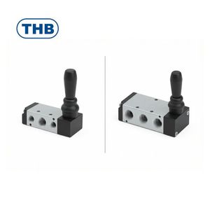 Válvula de Control Mecánica Neumática de Aluminio THB con Control Automático de 5/2 Vías - Product Image 4