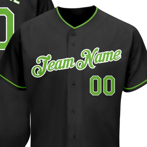 Camiseta Deportiva Personalizada de Béisbol con Sublimación OEM, 100% Poliéster, Cierre de Botones, Nombre y Número del Equipo - Product Image 2